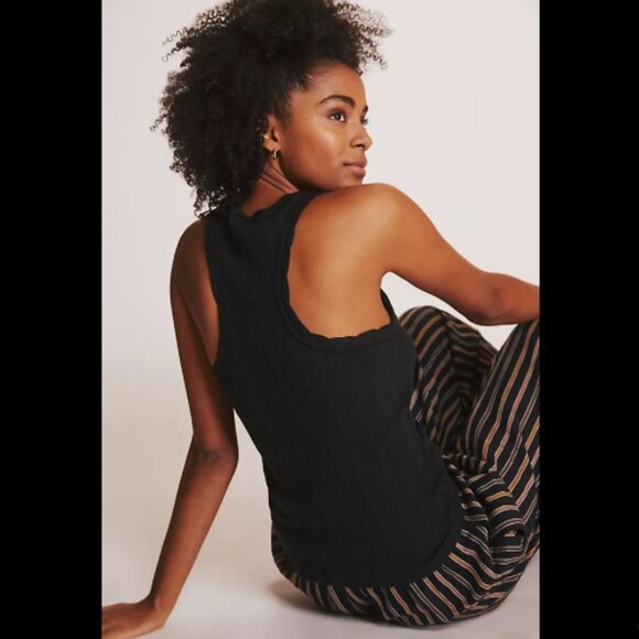 Brand New Women's Pilcro Sustainable Ribbed Tank - Picture 3 of 8